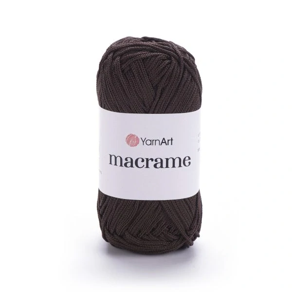 Příze Macrame 157 Tmavě hnedá