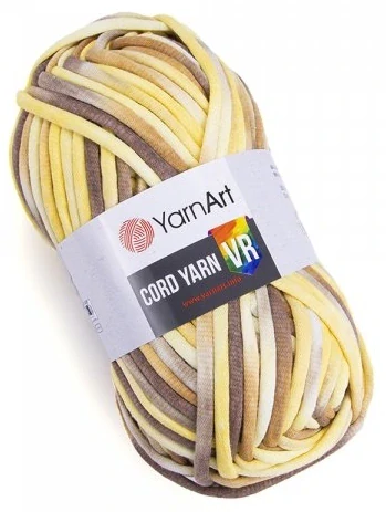 Cord Yarn 914 Žlutohnědá