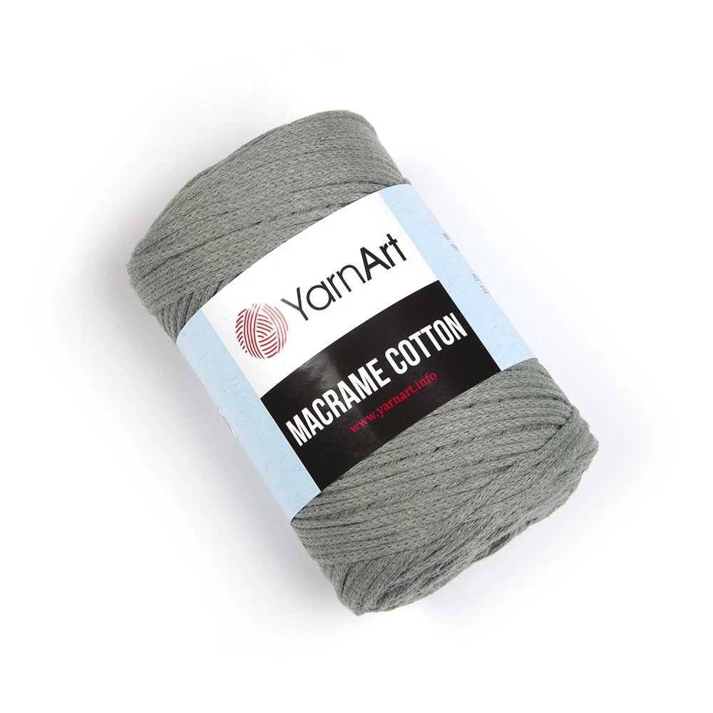Macrame Cotton 794 Šedozelená
