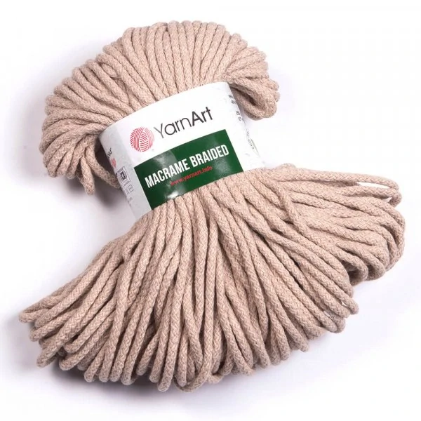 Macrame Braided 753 Bílá káva