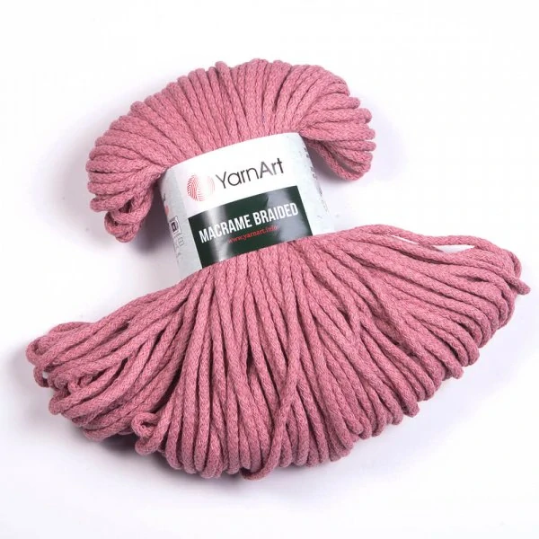 Macrame Braided 792 Starorůžová