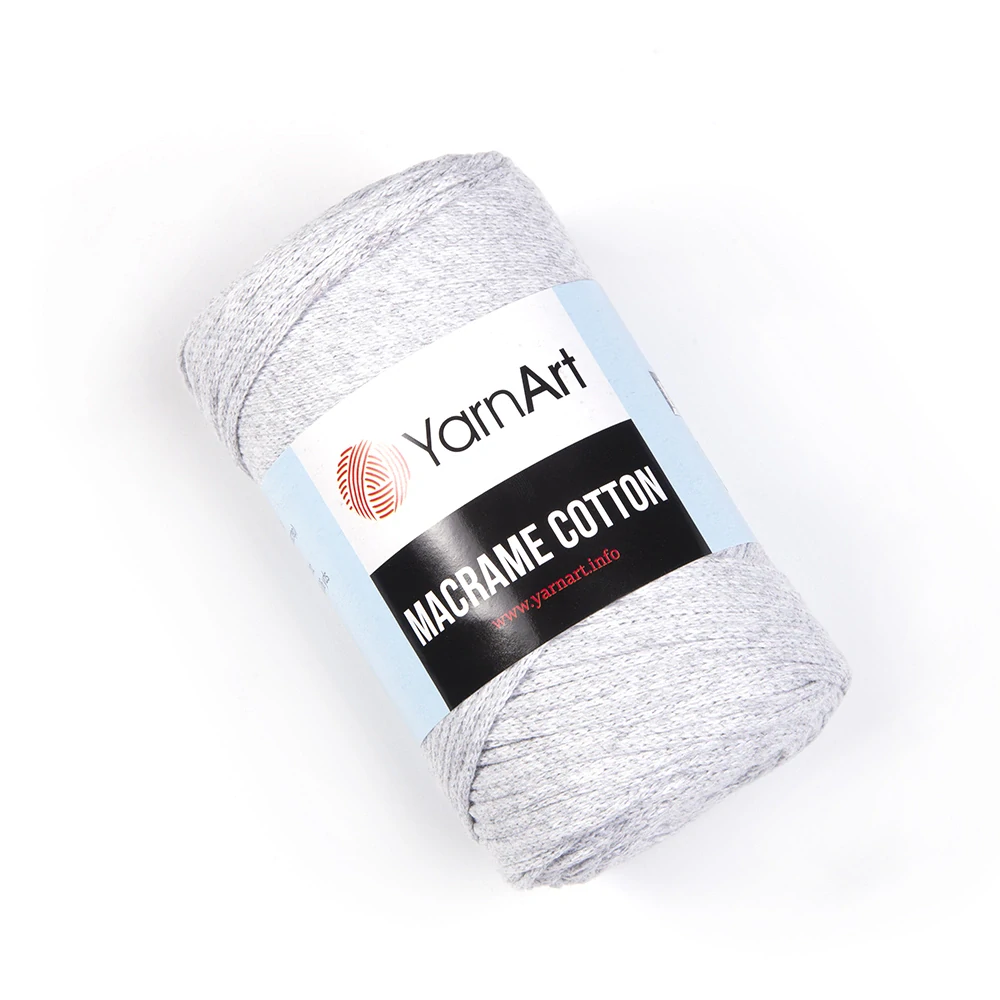 Macrame Coton 756 Světle šedá