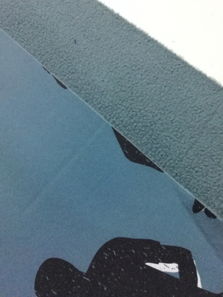 Softshell vzor skate na modré