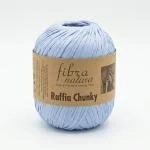 Příze Raffia Chunky 114-10 Světle modrá