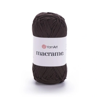 Příze Macrame 157 Tmavě hnedá