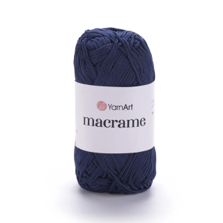 Příze Macrame 162 Tmavě modrá
