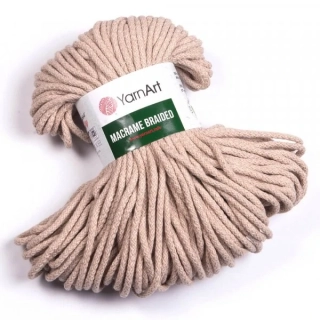 Macrame Braided 753 Bílá káva