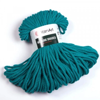 Macrame Braided 783 Petrolejová