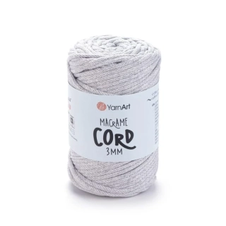 Macrame cord 756 Světle šedá