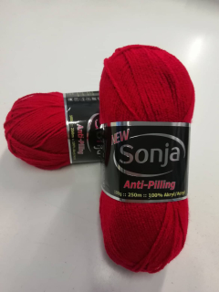 Sonja 62 Tmavě červená