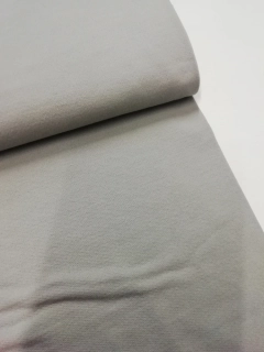 Teplákovina počesaná vzor zelenobéžová